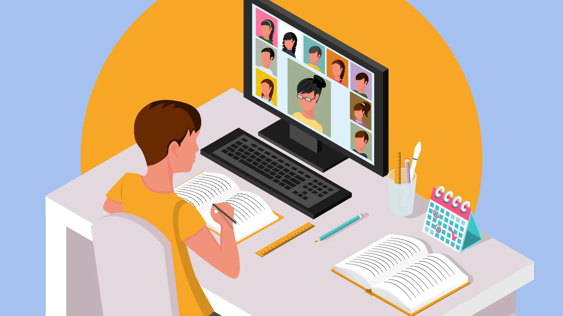 Exploring Global Education through Online Learning and Virtual Meetings